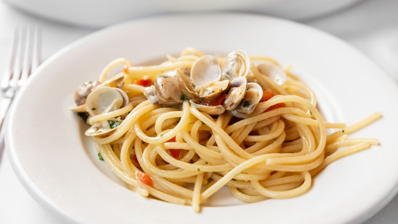 A receita napolitana dos Vermicelli “Clams”, como fizeram em 1935