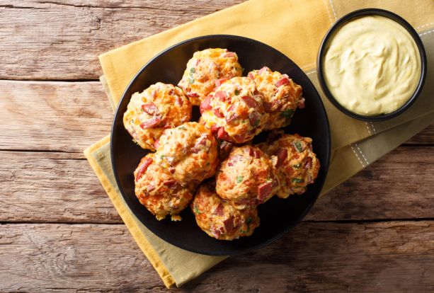 Bolinho de arroz na Air Fryer
