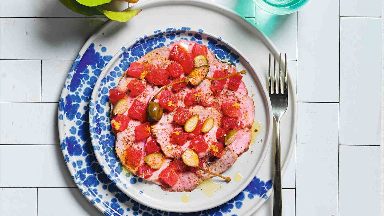 Receita de vitela de tonnato com atum fresco