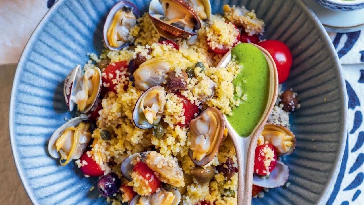 Receita de cuscus com amêijoas | Cozinha italiana