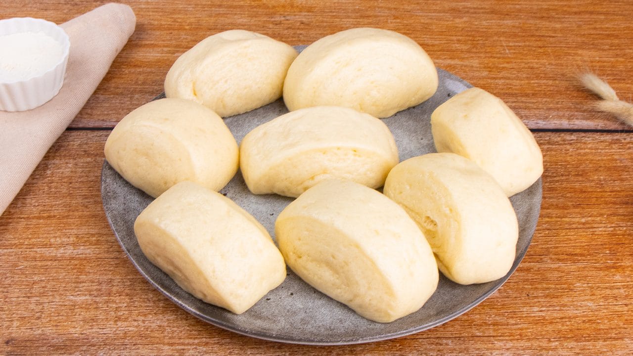 A receita para sanduíches chineses macios e deliciosos