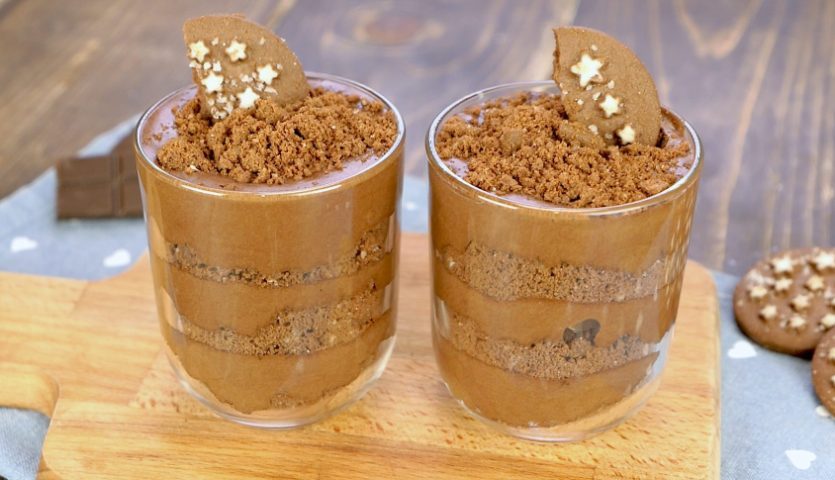 A receita de sobremesa rápida com 2 ingredientes