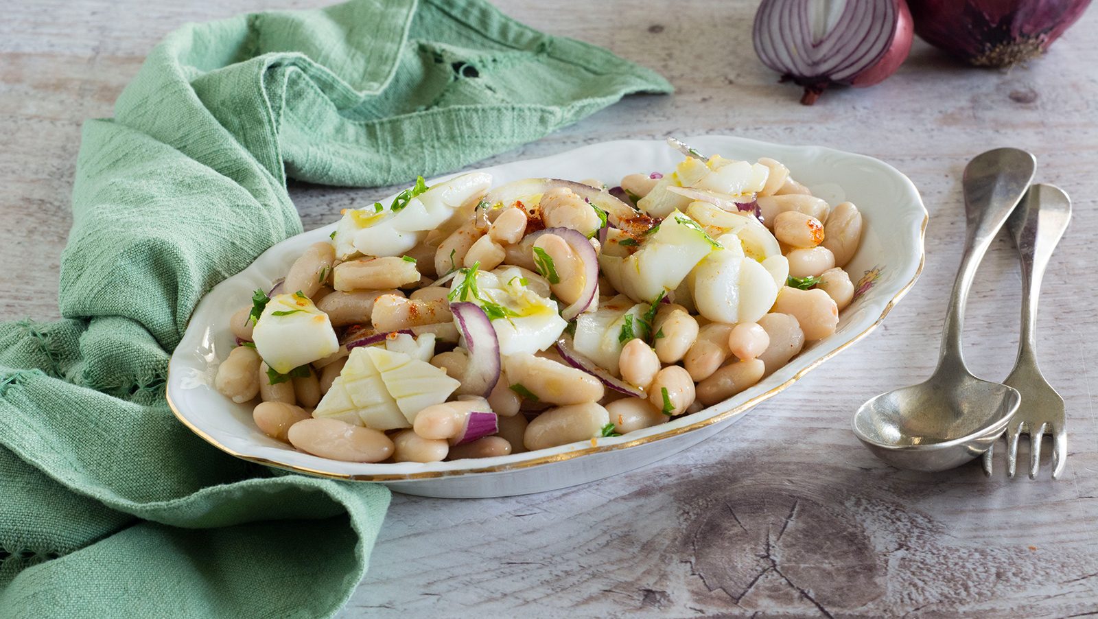 A receita do prato saboroso e nutritivo