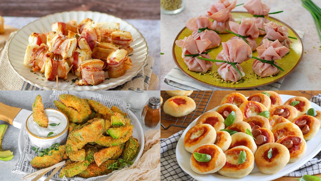 Aperitivos para aperitivos: 76 receitas para tentar
