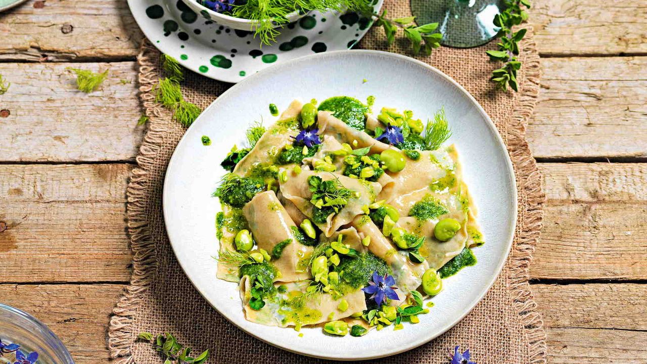 Receita de ervas da lasanha