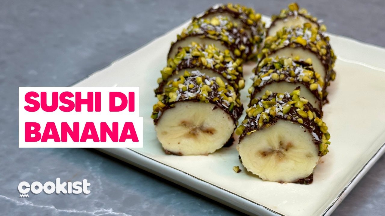 A receita de sushi doce e rápida e original