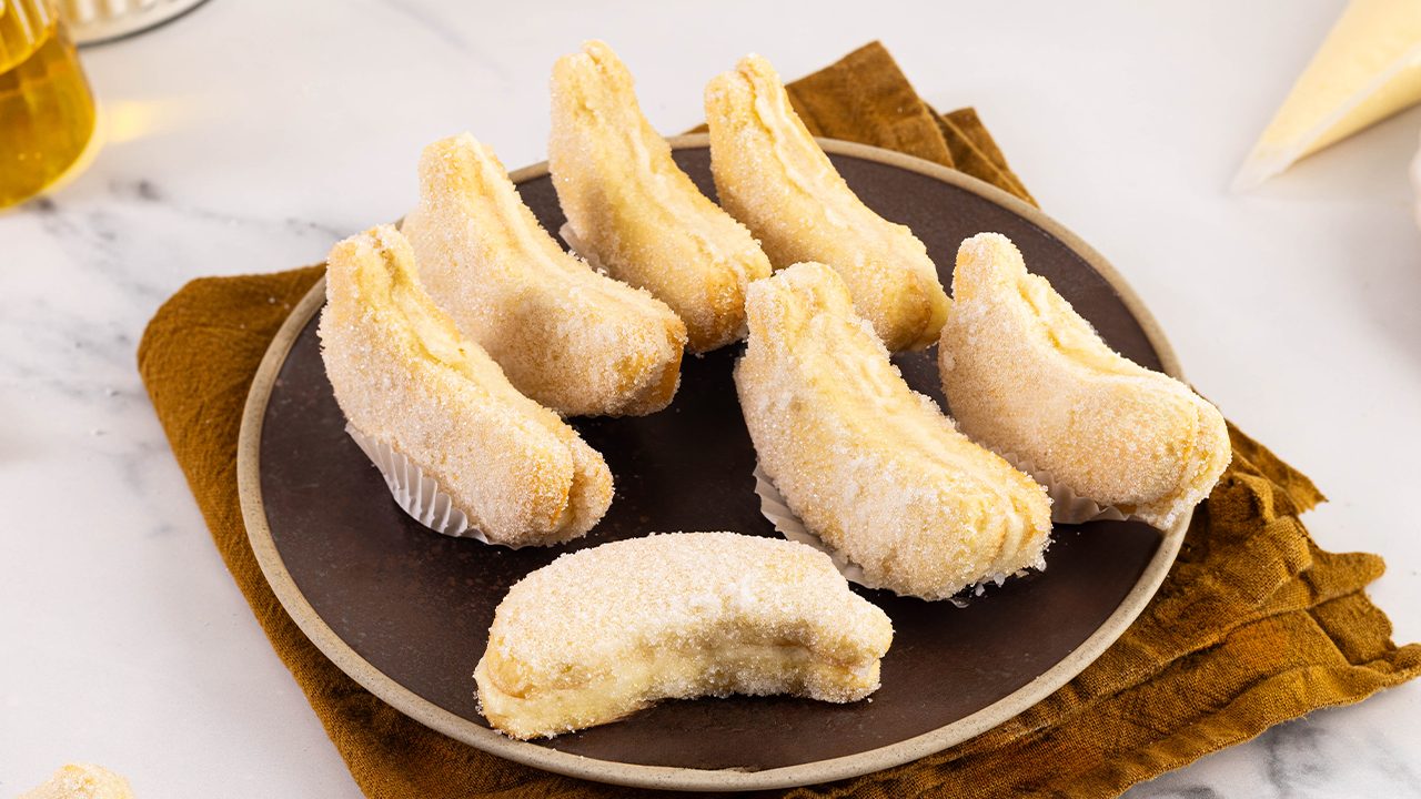 A receita para biscoitos recheados tradicionais