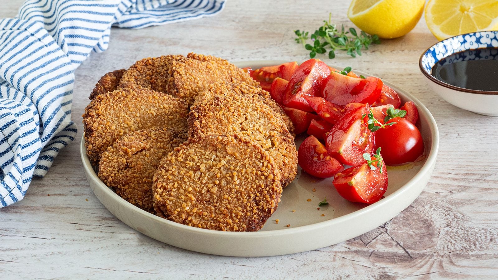 A receita do vegano de segunda mão crocante e saboroso