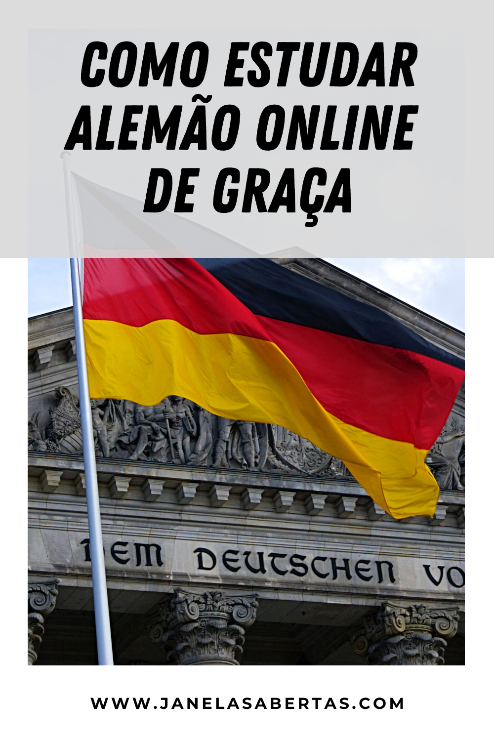Aprenda alemão online de graça