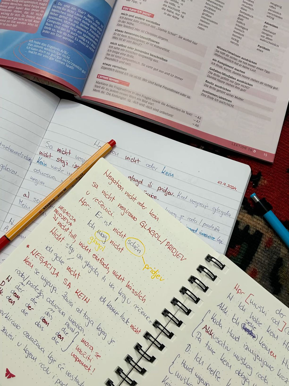 German learning aesthetic✍🏻🩶