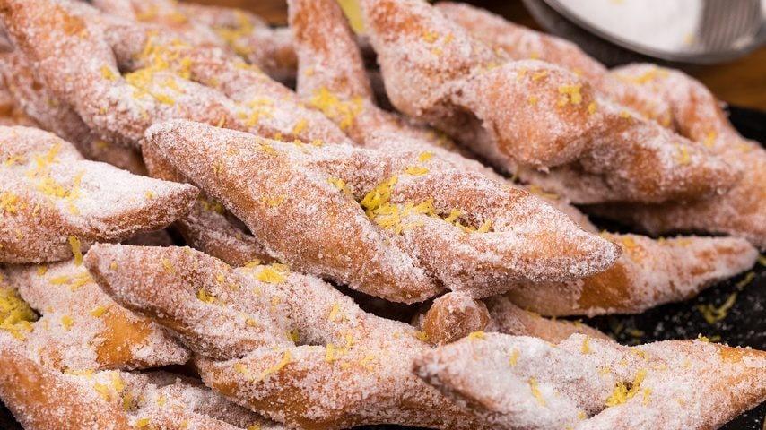a receita de doces de carnaval macios e deliciosos