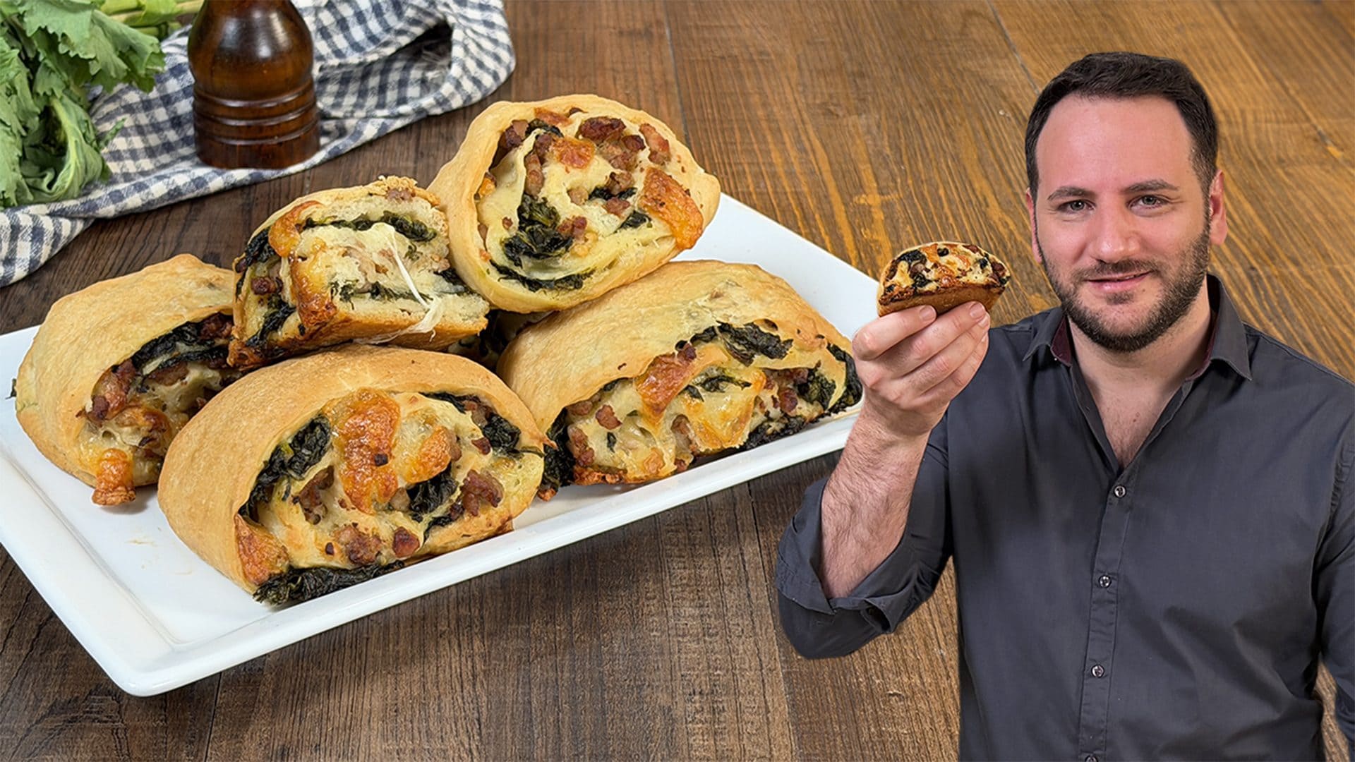 Sanduíches de linguiça napolitana e brócolis: a receita