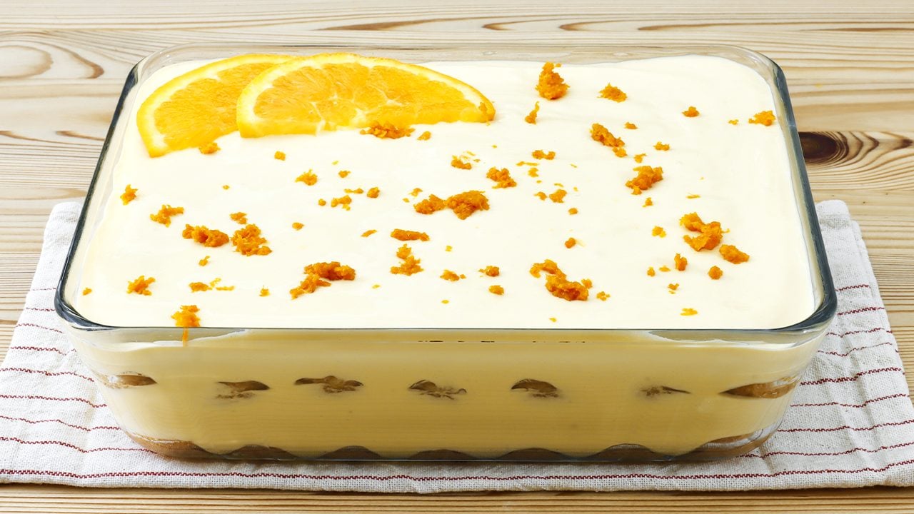 Tiramisu de laranja: a receita