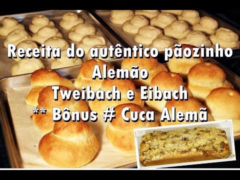 #Pãozinho Alemão (Tweibach e Eibach) *Bonus Cuca Alemã