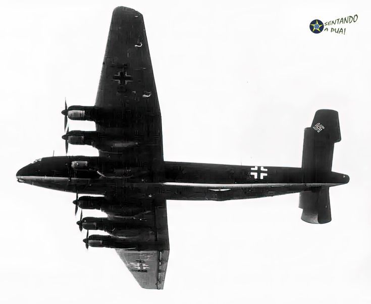 Bombardeiro de longo alcance alemão Junkers Ju-390V1, 1943