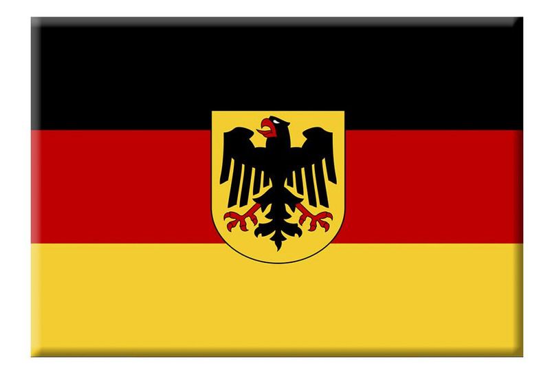 Ímã Da Bandeira Da Alemanha Ocidental (rfa)