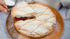 Torta de creme de leite e geléia: a receita