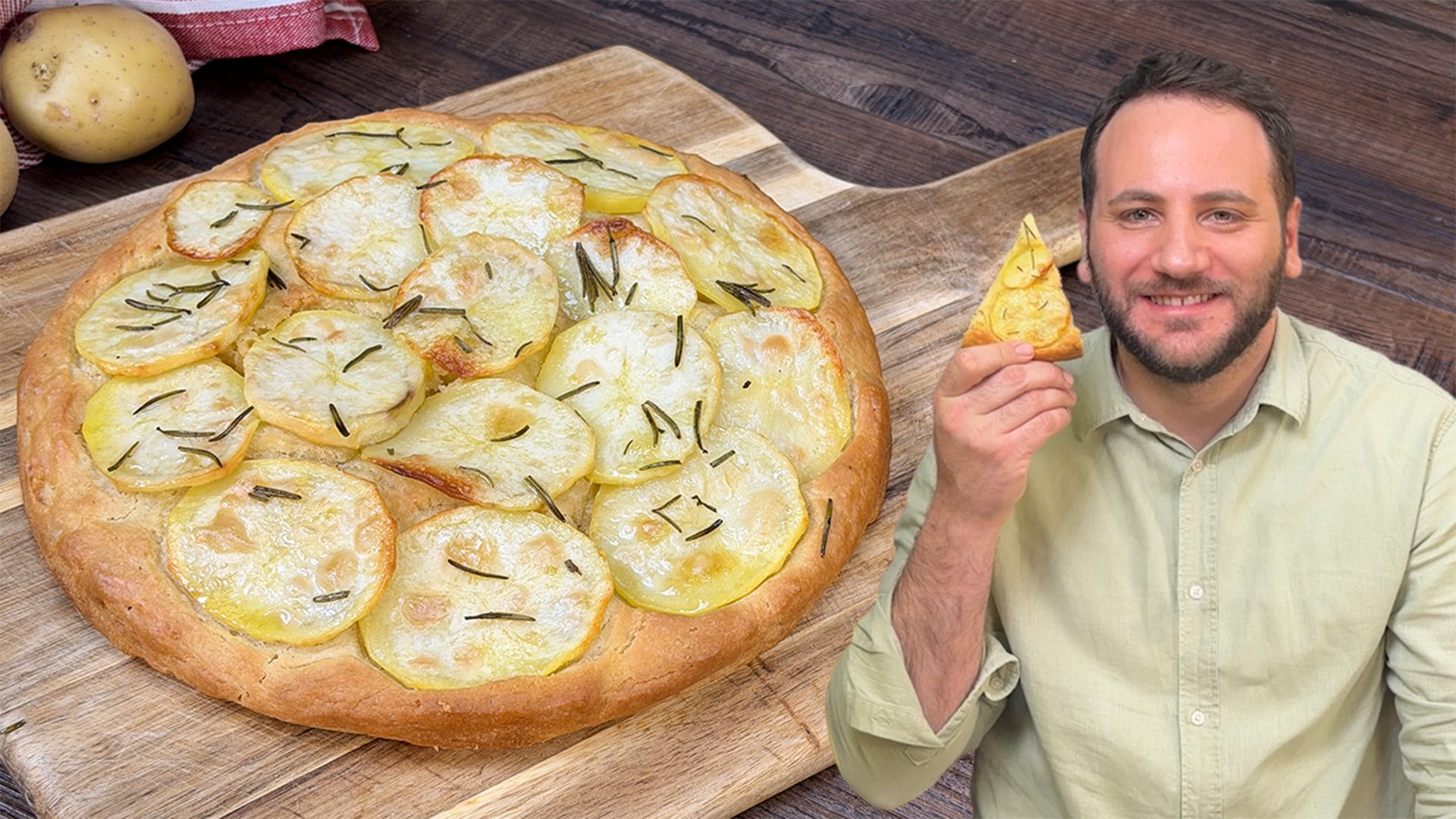 Focaccia de batata inteligente: a receita