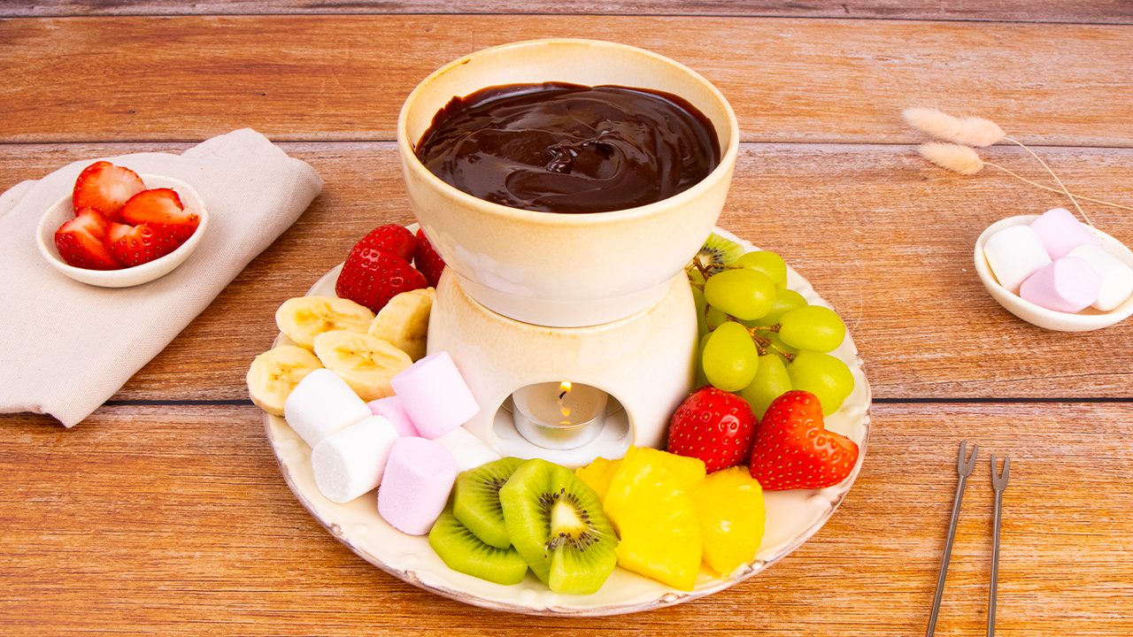 Fondue de chocolate: a receita