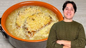 Sopa de cebola: a receita